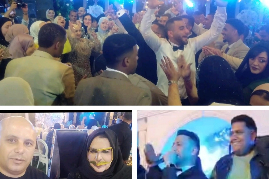 السفيرة زينب أم سعيد الإماراتية تحتفل بزفاف إبن أخيها بمصر