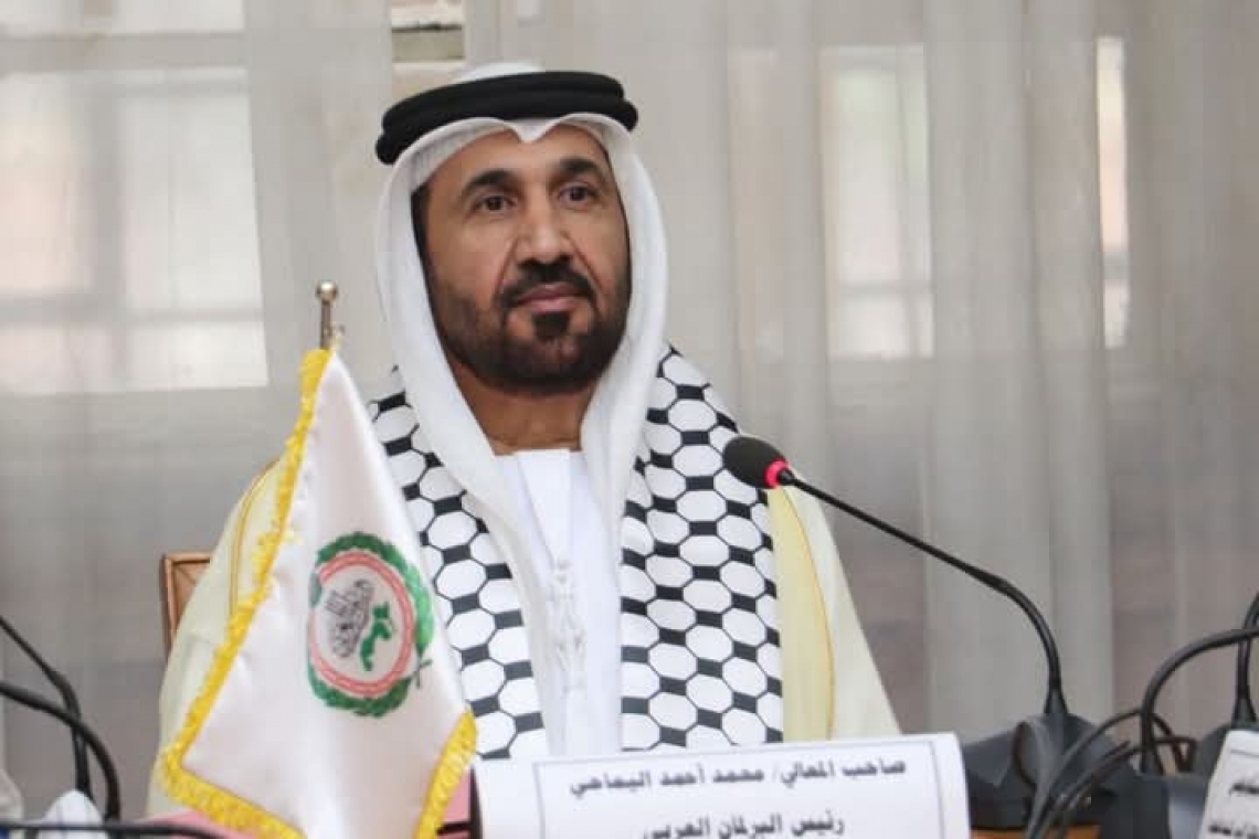 رئيس البرلمان العربي: ندعم الموقف العربي والمصري لإعادة إعمار غزة ونرفض التهجير